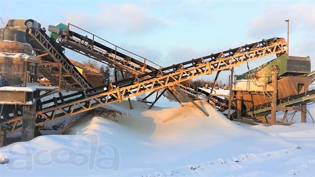 Продаётся дробильно-сортировочный комплекс.